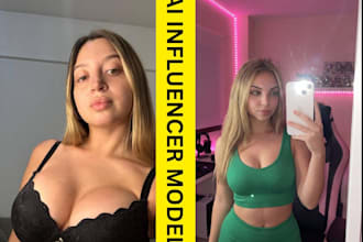 do nsfw sfw ai influencer ai model lora training comfyui workflow for fanvue ofm