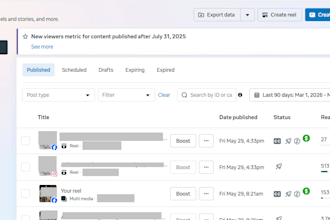 manage and publish your social media content professionally