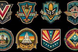 design a retro vintage logo