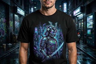 design custom streetwear and tshirt for clothing brand