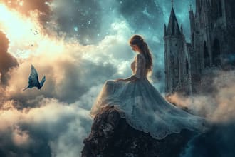 make a fantasy photoshop manipulation