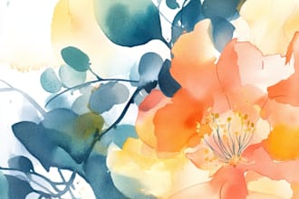 draw a watercolor illustration