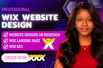 build wix website design wix website redesign wix website revamp wix website