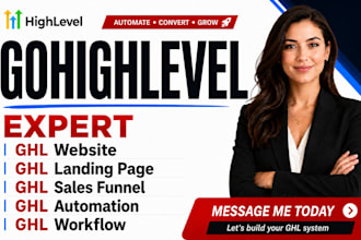 ghl website ghl landing page ghl sales funnel ghl automation ghl workflow