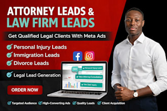 generate attorney leads law firm leads highly converting legal lead injury leads