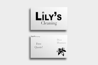 design professional business cards for your brand