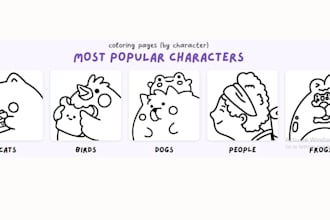 create bold and easy coloring book page for kids toddlers large print amazon kdp