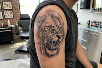create stunning custom realism tattoo sleeves