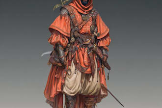 create fantasy characters with cinematic detail