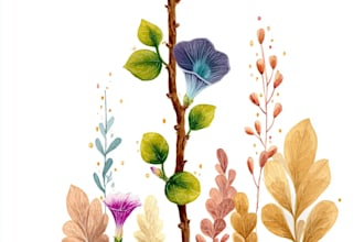draw realistic botanical illustrations