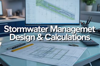 do stormwater design, drainage calculation, flood control, land development
