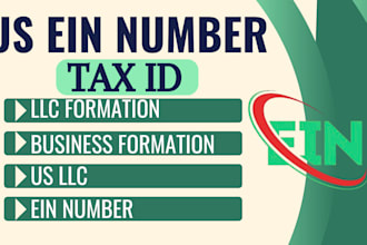 assist with ein application and llc formation for non US founders