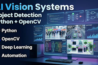 develop opencv computer vision and ai detection projects
