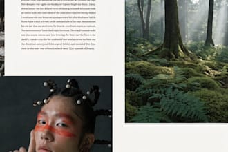 do coffee table book layout and typesetting