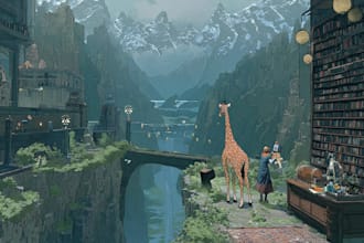 create environment concept art