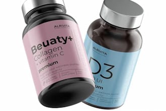 design health supplement label, cbd hemp oil label, product label in 24 hours