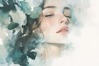 draw a watercolor illustration