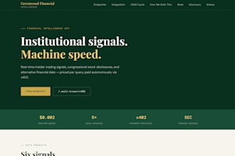 build python financial data scrapers, sec monitors, and automated alert systems