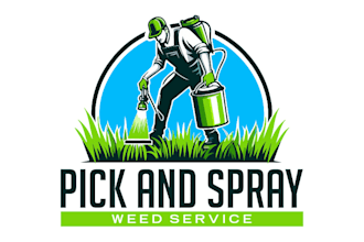 design a modern landscape and landscaping logo