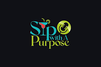 design a modern drinks and beverage logo