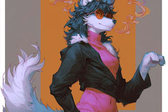 create amazing furry character art and custom fursona illustrations