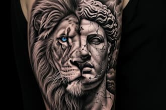 create unique realism tattoo design
