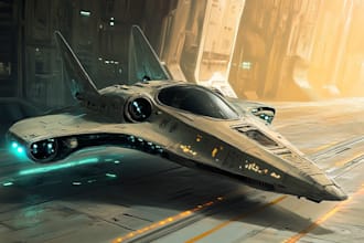 do sci fi spaceship design
