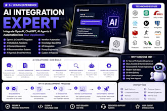develop ai agents, chatbots, and automation workflows