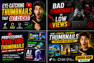create clickbait youtube thumbnail