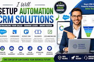 setup salesforce automation leadsquared recruit CRM salesmate less annoying CRM