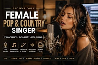 sing country pop  country music female pop singer vocalist