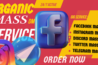 send telegram bulk message whatsapp mass dm facebook direct message instagram dm