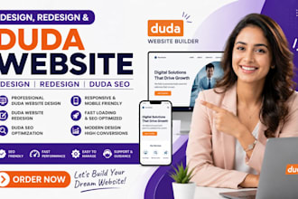 design duda website, redesign duda website and optimize duda SEO