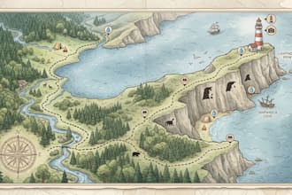 map out a trail itinerary for you