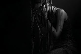 draw dark art and monsters