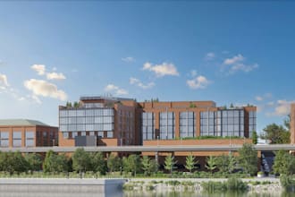 buildup 2d 3d model for UK affordable complex apartment, low cost residential