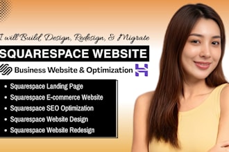 squarespace website design squarespace redesign squarespace business website seo