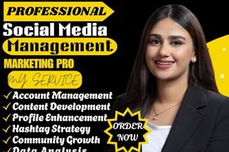 handle social media management and community engagement for more sales