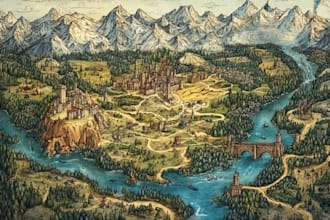 do fantasy map design