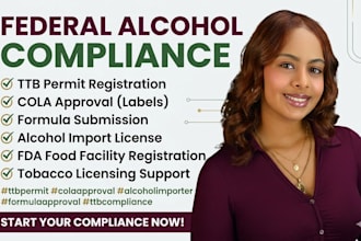 handle your ttb permit, cola approval, and alcohol import compliance