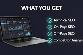 do a complete SEO audit with technical onpage and offpage analysis