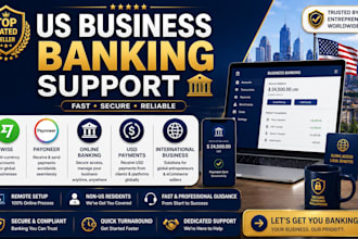 help you open a US business bank account remotely