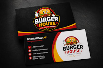 design a modern minimalist business card  for your brand