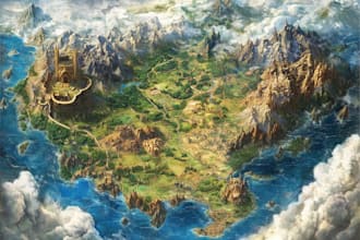 do fantasy map design