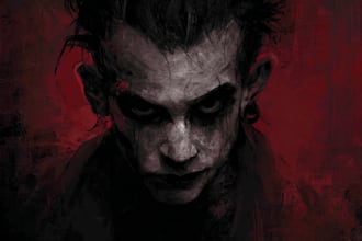 draw black, doom, death metal and occult illustration
