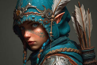 fantasy character art and fantasy character art