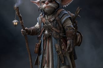 fantasy character art and fantasy character art