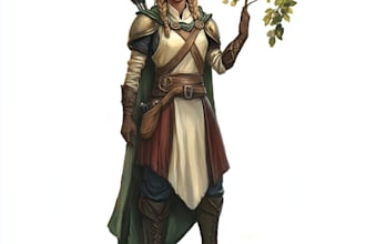 make a dnd art or dnd character art