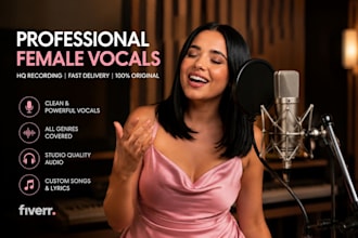 sing ethereal cinematic female vocals, ambient vocals for films, games