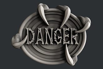 3d bas relief 3d wood carving 3d name logo engraving 3d abstract relief emblem
